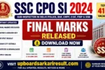 SSC CPO SI 2024 Final Marks, SSC CPO Final Marks 2024, SSC Sub Inspector Final Marks, SSC Delhi Police SI Final Marks, SSC CAPF SI Final Marks, SSC CPO SI Result 2024, SSC CPO SI Score Card, SSC CPO SI Marks 2024, SSC SI Delhi Police Recruitment, SSC CPO Recruitment 2024, Delhi Police SI 2024, CAPF SI Recruitment, SSC Latest Result, SSC Final Result, SSC Paper II Result, SSC Jobs 2024, SSC Notification 2024, Government Jobs, Sarkari Result, SSC Gov In