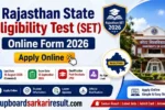 Rajasthan SET 2026, Rajasthan SET Online Form 2026, Rajasthan State Eligibility Test 2026, Rajasthan SET Apply Online, Rajasthan SET Notification 2026, Rajasthan SET Last Date Extended, Rajasthan SET Eligibility, Rajasthan SET Exam Date 2026, Rajasthan SET Application Form, Rajasthan SET Registration 2026, Rajasthan SET Admit Card 2026, Rajasthan SET Syllabus, Rajasthan SET Exam Pattern, University of Kota SET 2026, Assistant Professor Eligibility Test, Rajasthan Government Jobs, Teaching Jobs Rajasthan, SET Exam 2026, Sarkari Result Rajasthan, Latest Rajasthan Jobs